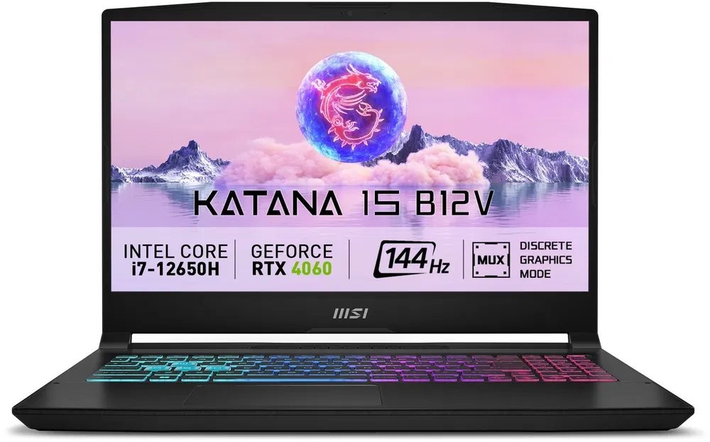 Predám herný notebook MSI Katana 15 B12VFK-1016XCZ