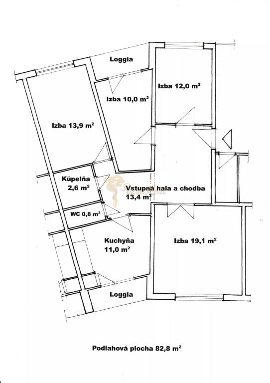 Atypický 4-izb. byt, Strečnianska ul., Petržalka, 4.p./4, vý