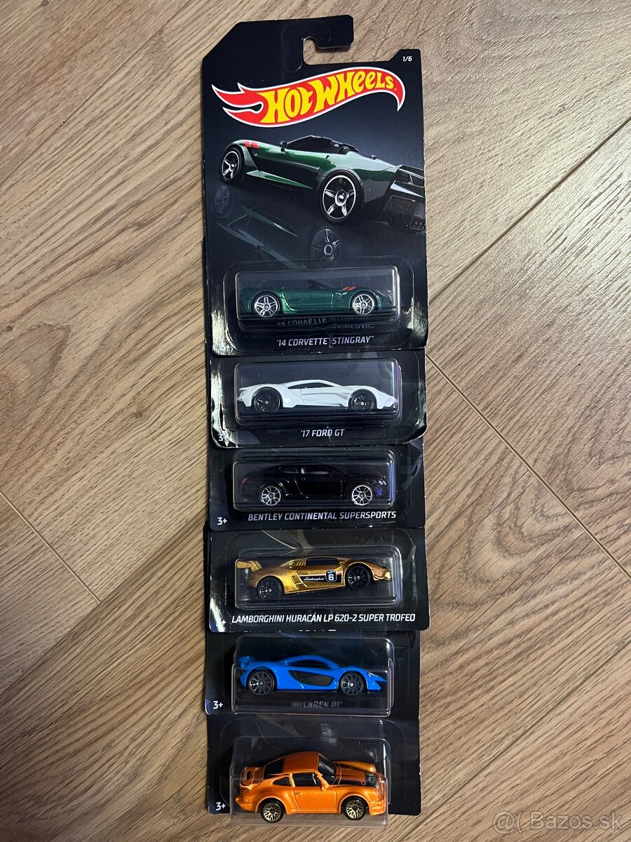 Exotic hot wheels set