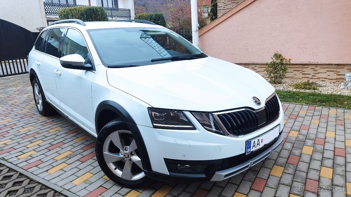 Škoda Octavia combi 4x4, 4wD , 2,0 TDI  , scout,