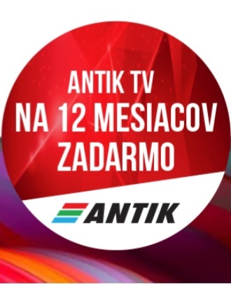 Antik  Tv predplatne 12 mesiacov voucher