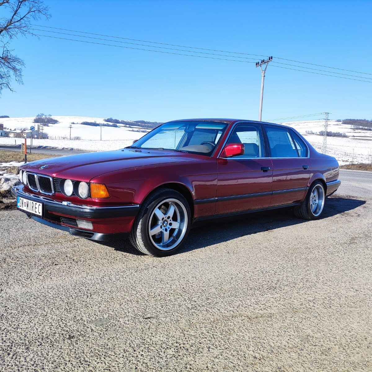 BMW e32 750il V12 long