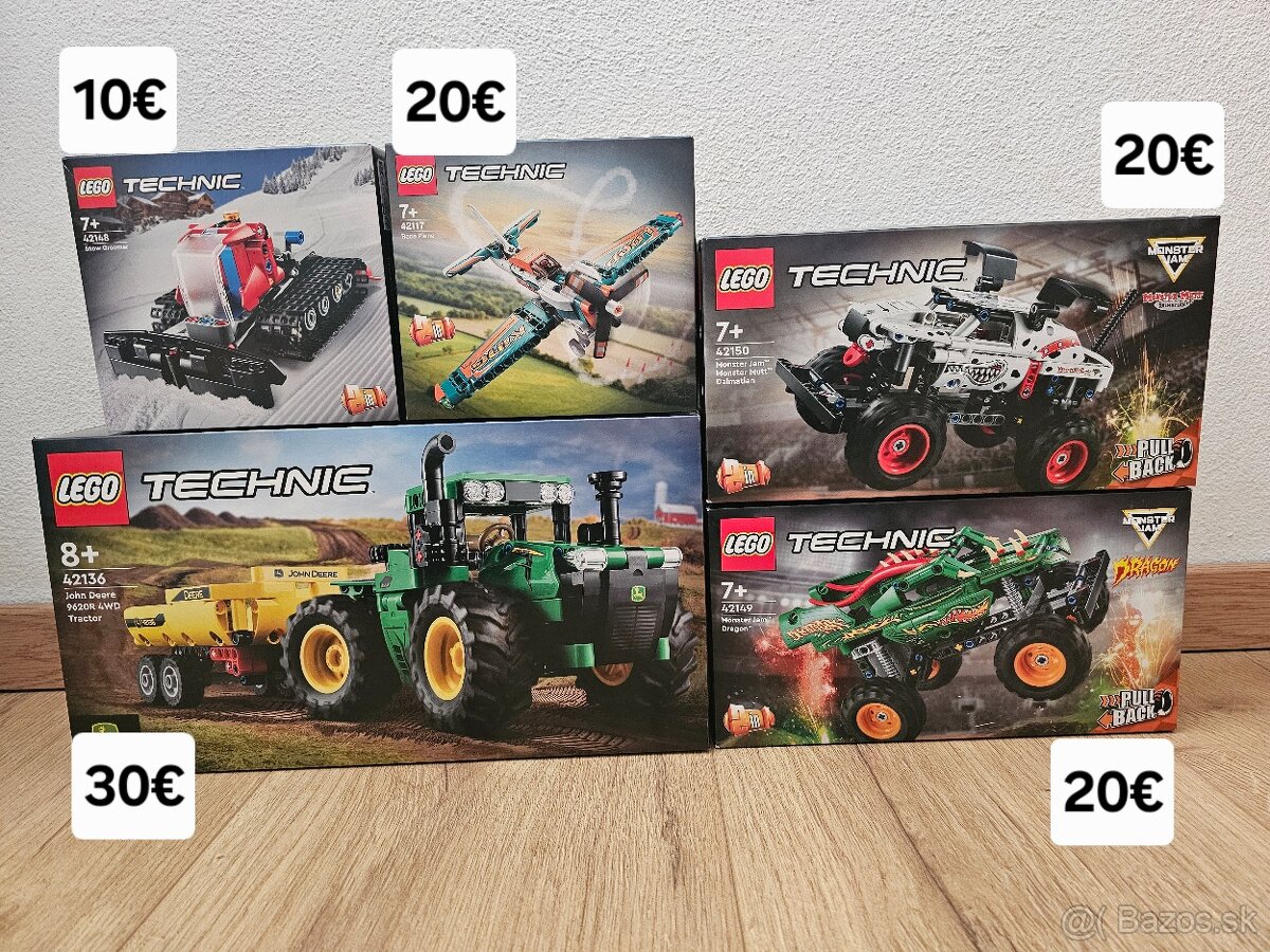 NOVÉ LEGO SETY TECHNIC