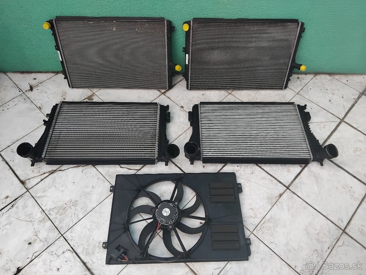 Ventilátor,chladiče na Škoda octavia ,VW,Seat