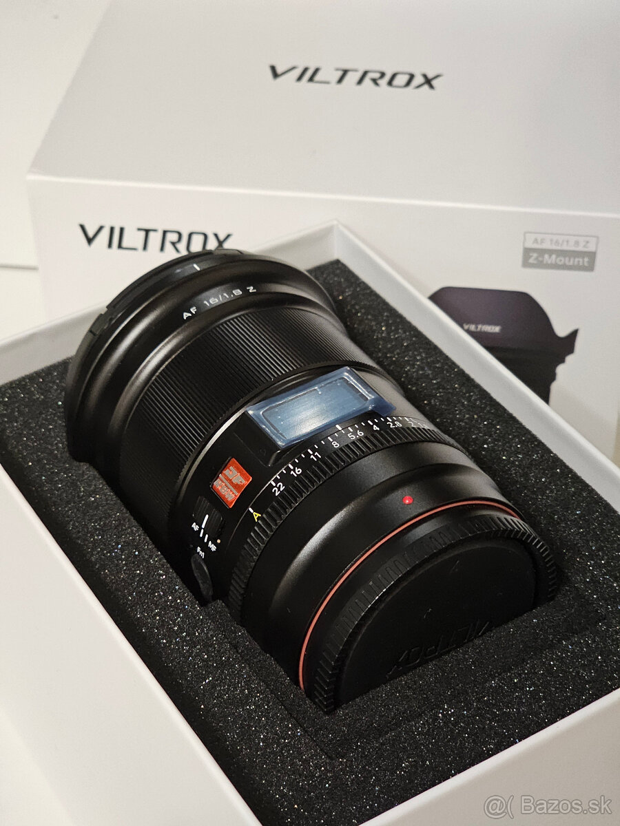 Viltrox AF 16 mm f/1.8 Z pre Nikon Z