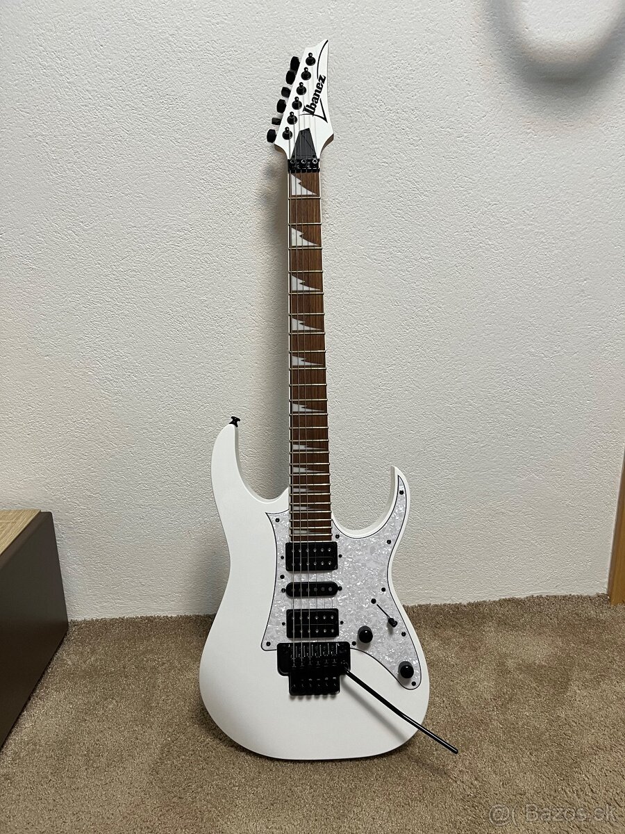 Elektrická gitara Ibanez RG450DXB-WH White
