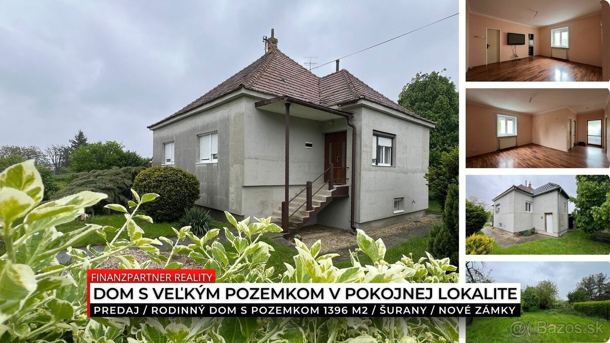 Rodinný dom v tichom prostredí, Šurany, Nové Zámky