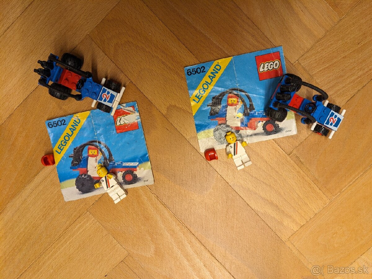 2x lego 6502 Town turbo racer