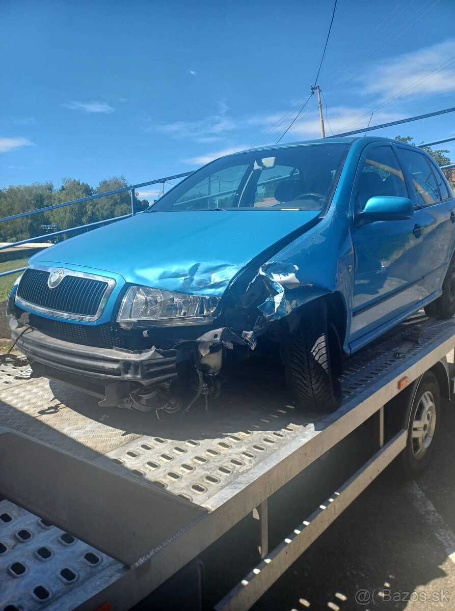 Rozpredam škoda Fabia 1.4 16v 74kw AUB