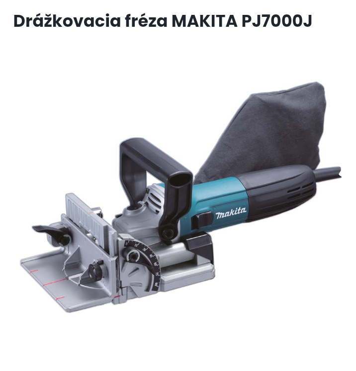 Drazkovacia fréza Makita PJ 7000J