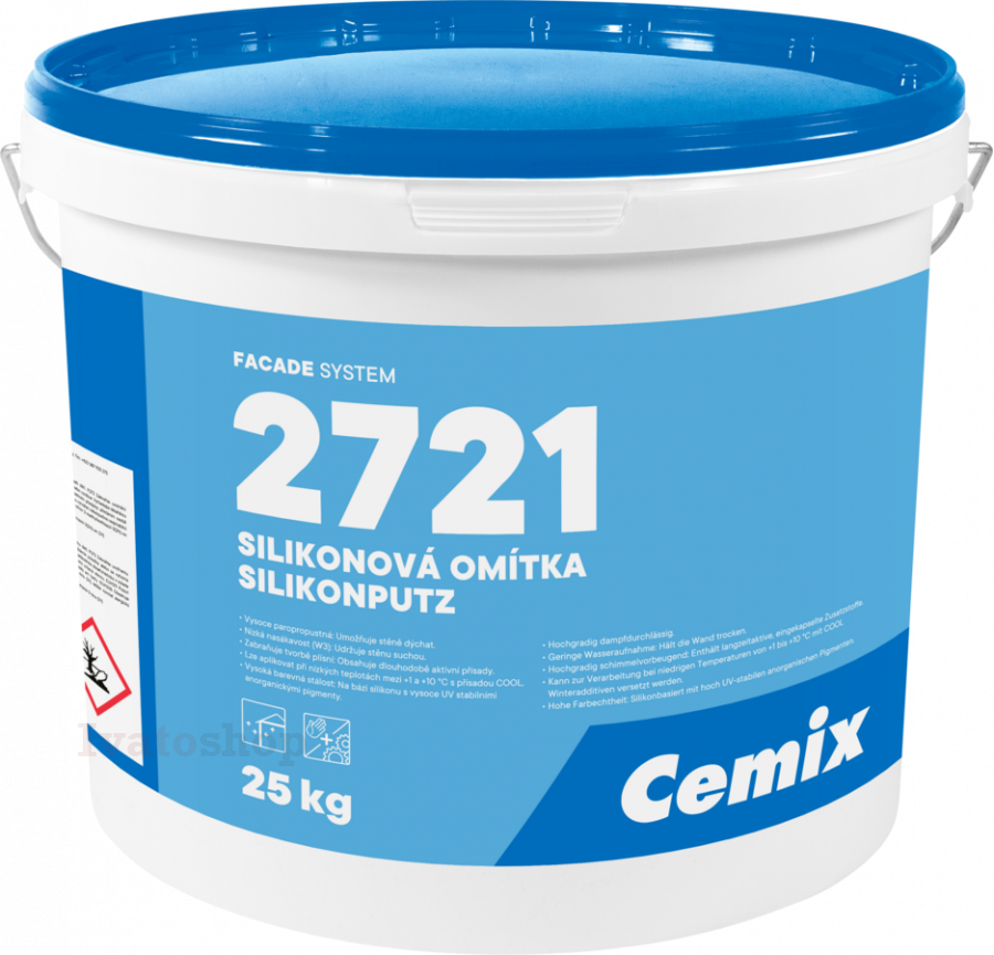 Silikonova omietka cemix 2721