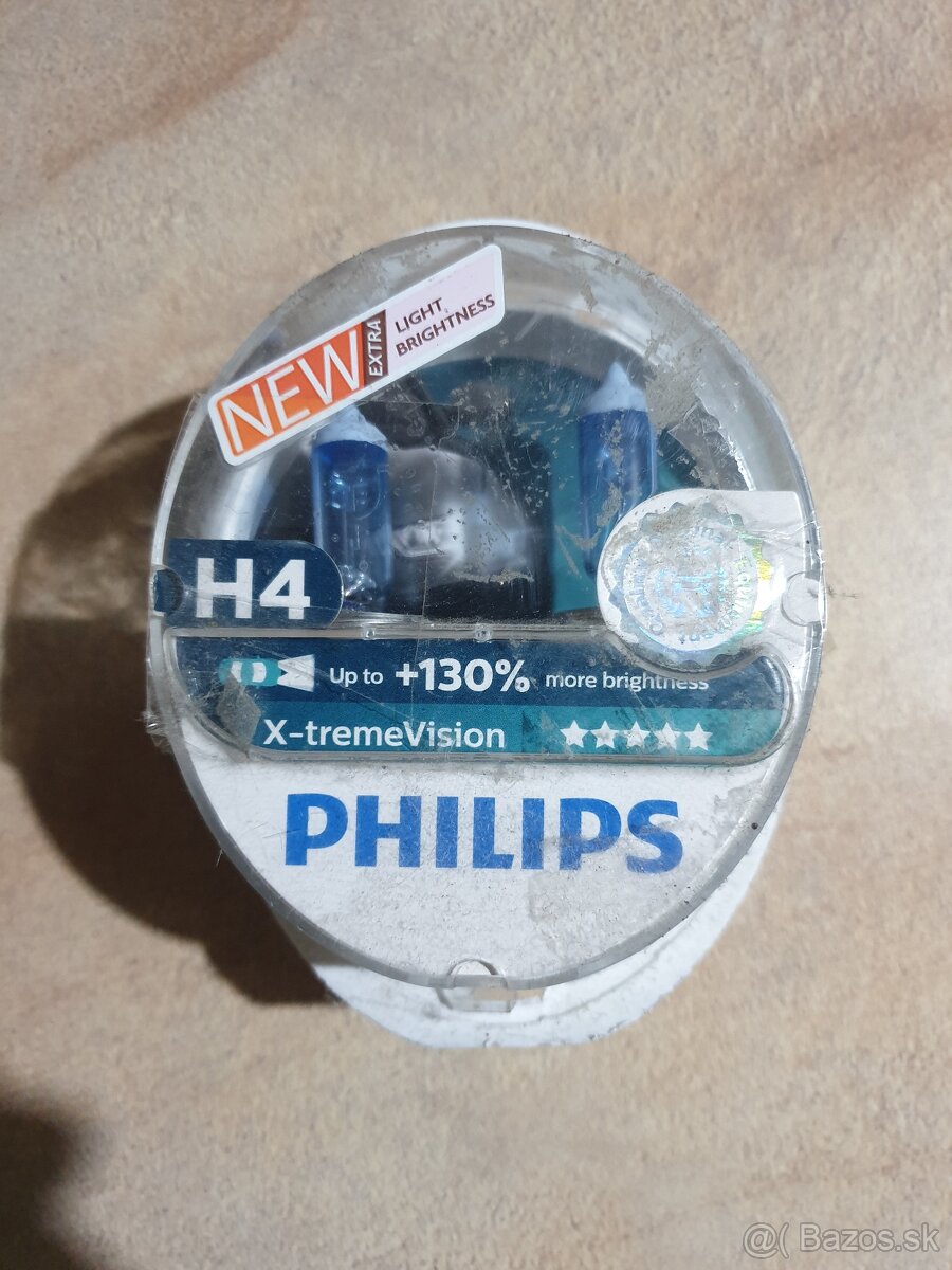 Predam  ziarovky H7 Philips+130%