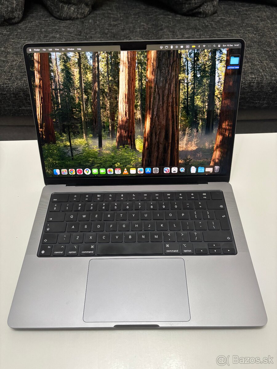 Macbook Pro 14" M1 Pro 16GB RAM 512GB space grey