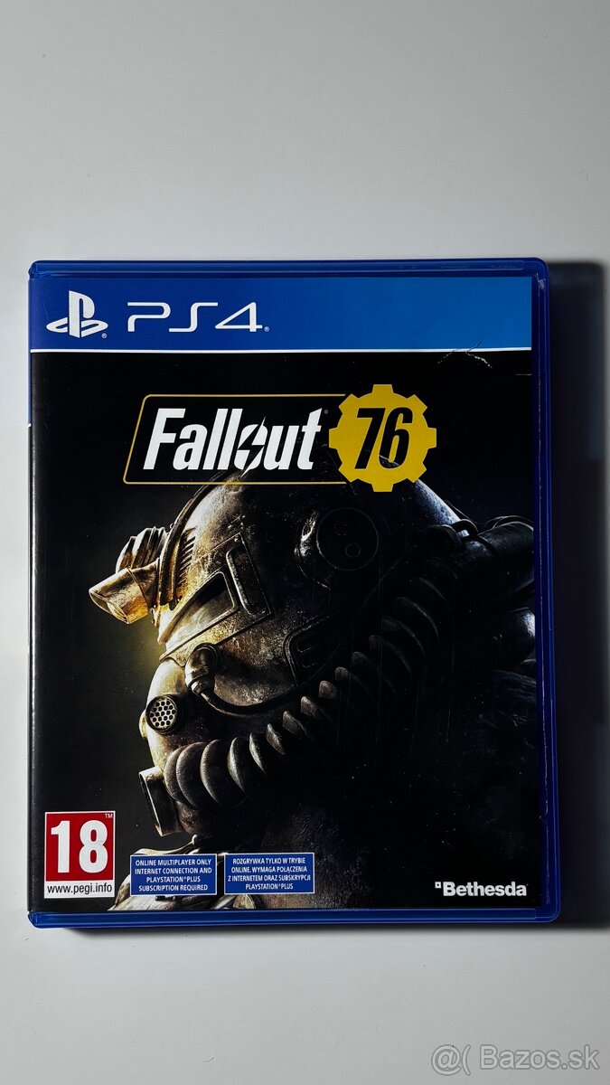 Hra na PS4 (Fallout 76)