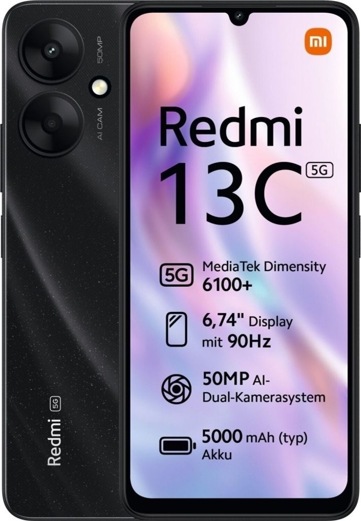 Predam uplne novy nerozbaleny Xiaomi Redmi 13C 5G Čierny