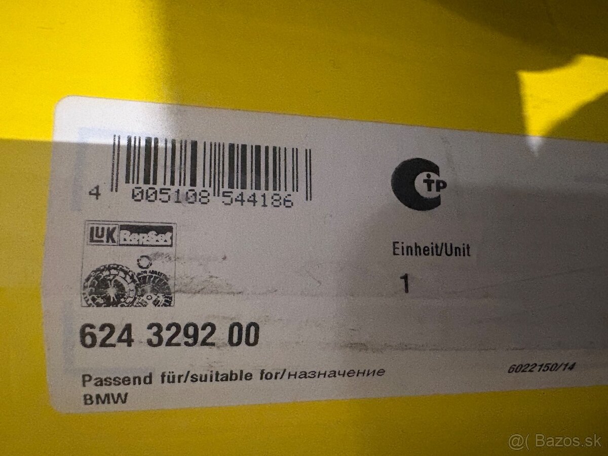 BMW Spojkova sada LUK 624329200