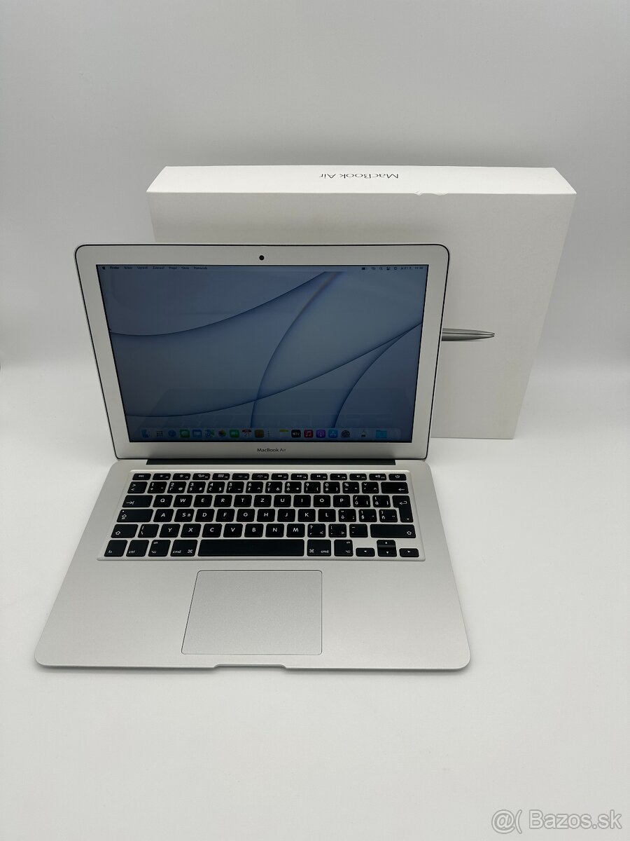 MacBook Air 13" 2017 Silver 8/128GB KOMPLET