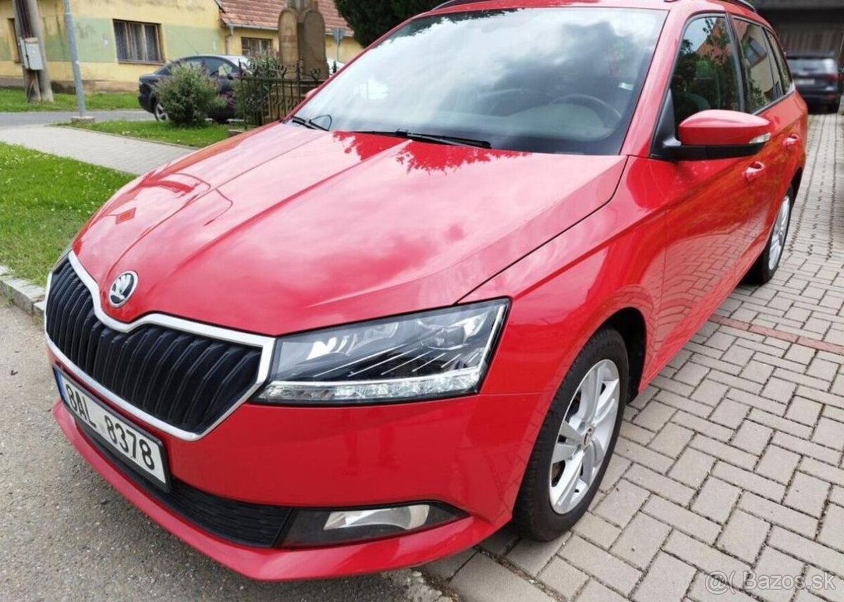 Škoda Fabia 1,0TSI KOMBI benzín manuál 81 kw