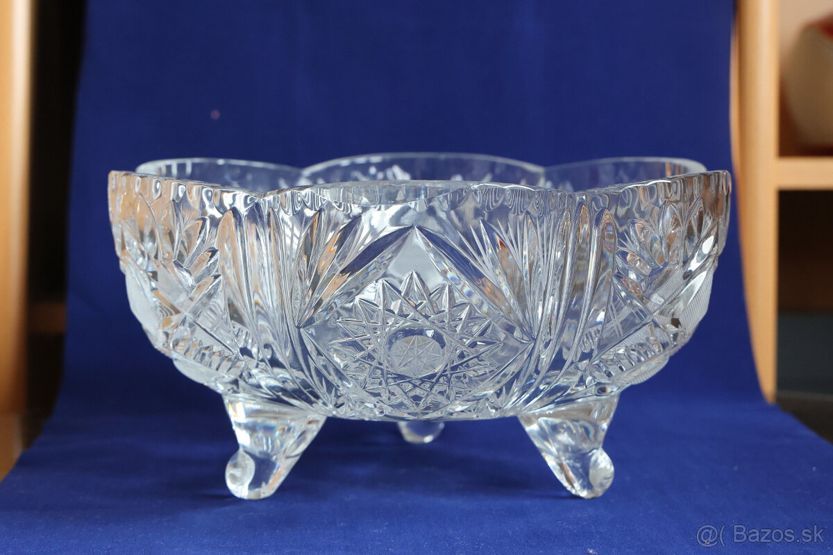 Krištálová misa, priemer 25cm, Crystal Bohemia