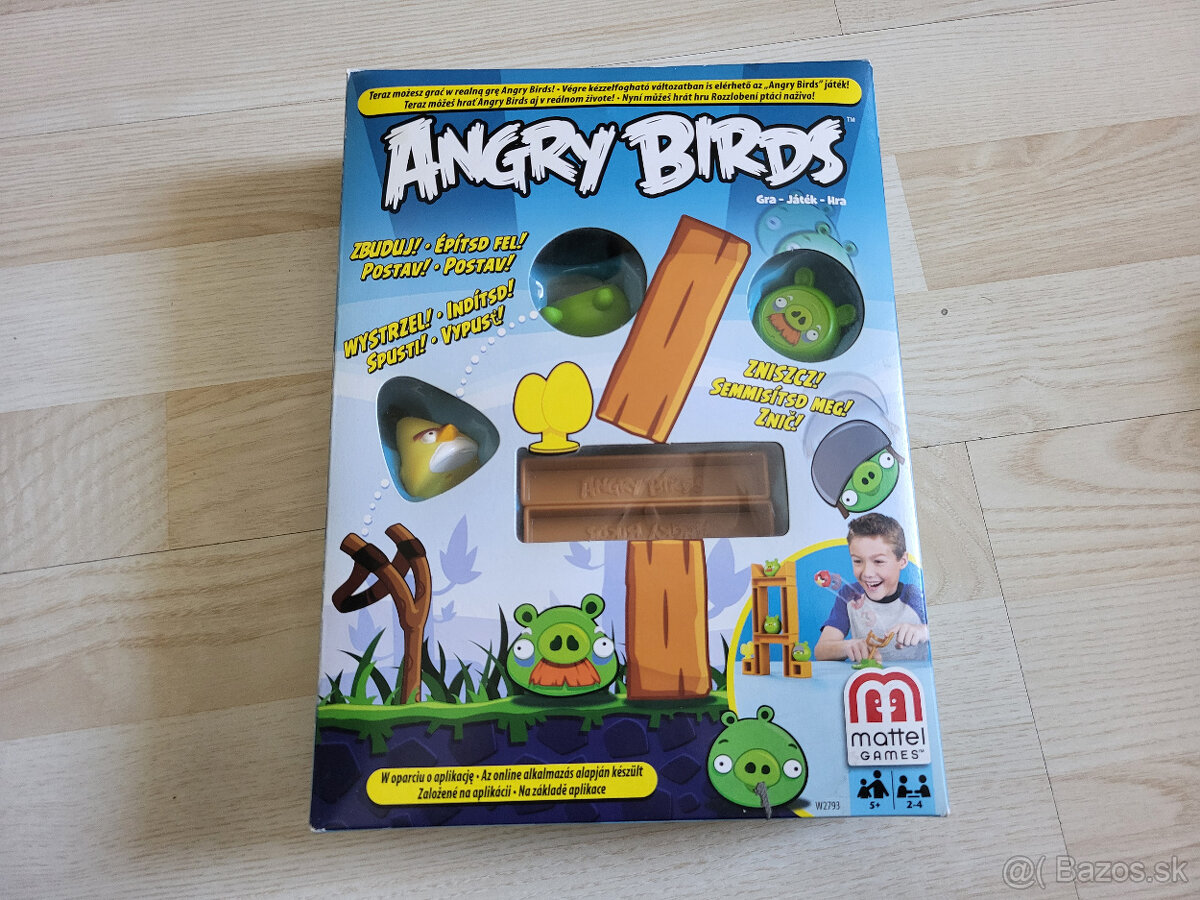 Angry Birds stolná hra