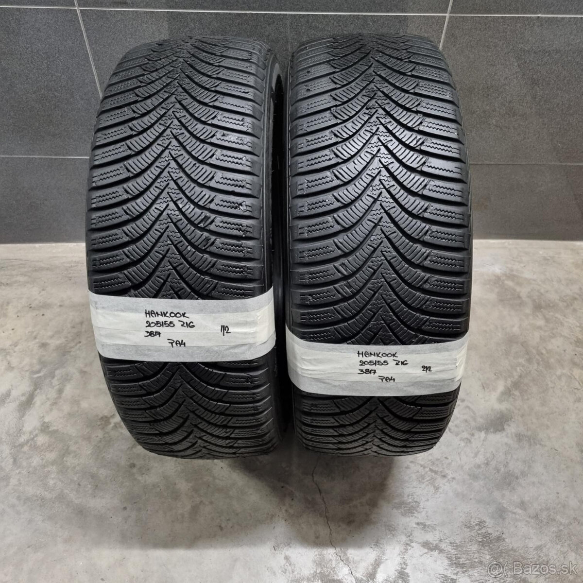 Zimné pneumatiky 205/55 R16 HANKOOK DOT3817