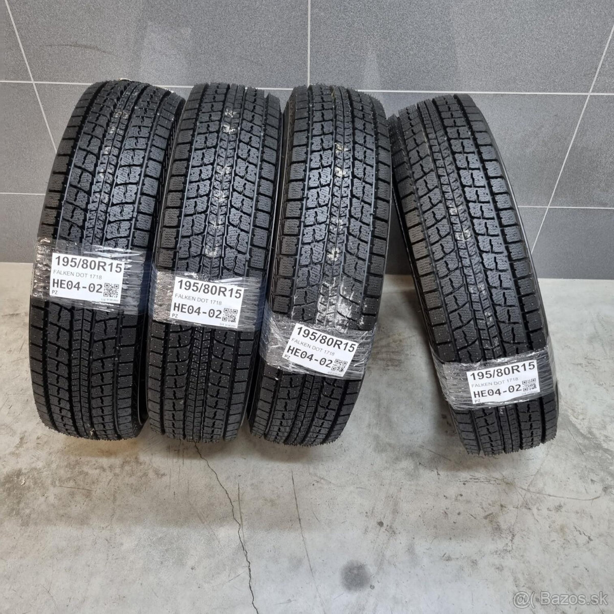 Zimné pneumatiky 195/80 R15 FALKEN DOT1718