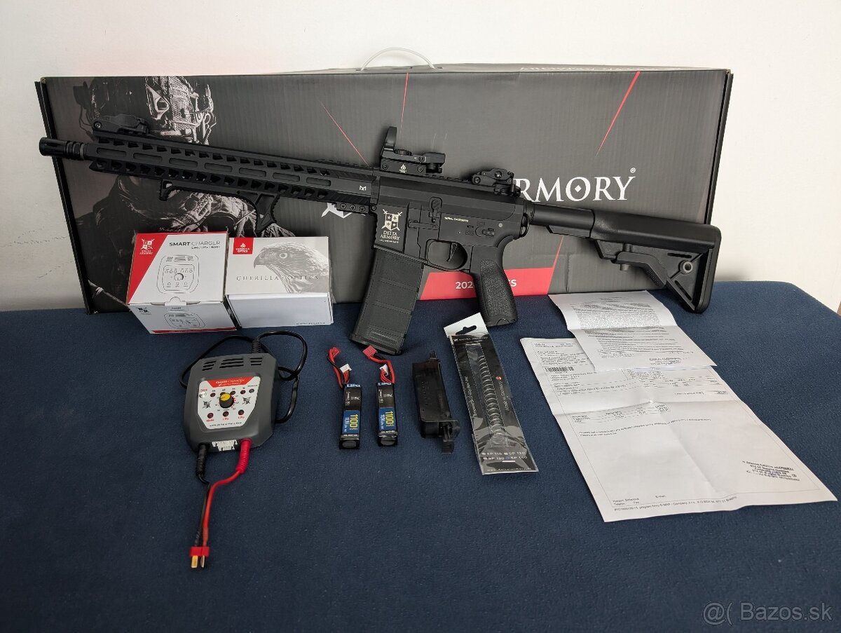 Delta Armory M4 AR15 13inch M-LOK ALPHA ETU Full metal