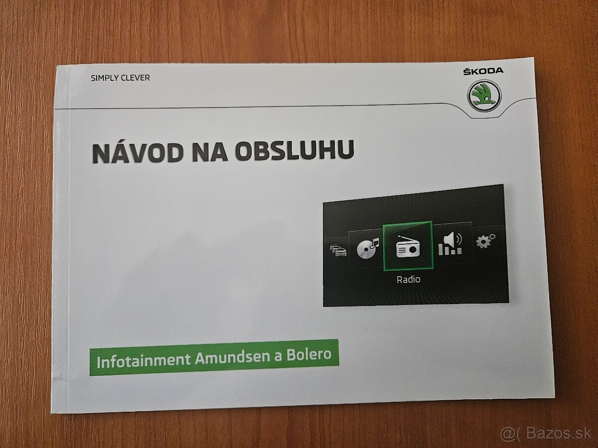 Škoda Amundsen a Bolero - Návod na obsluhu, manual