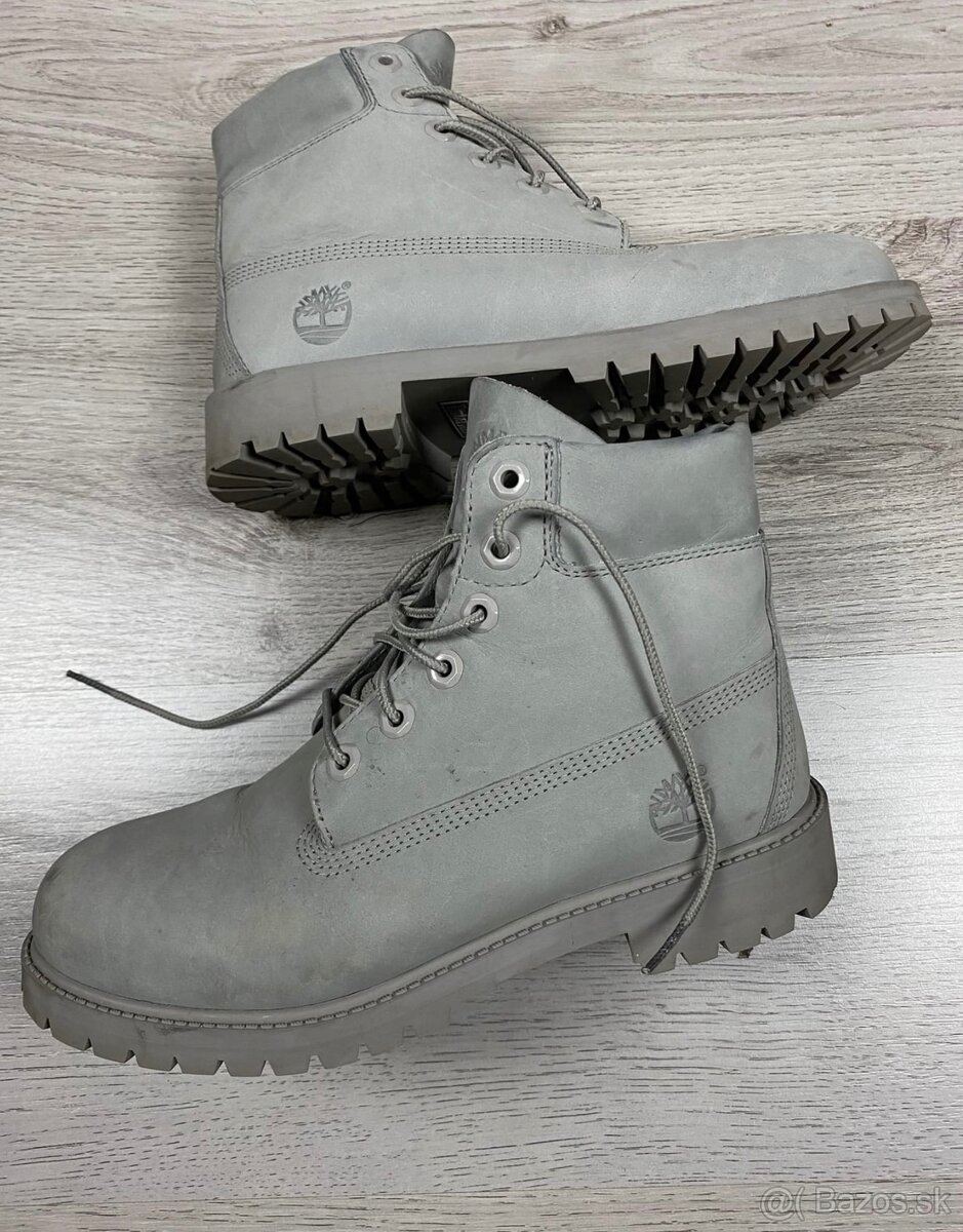 Timberland Damske kožené cizmy