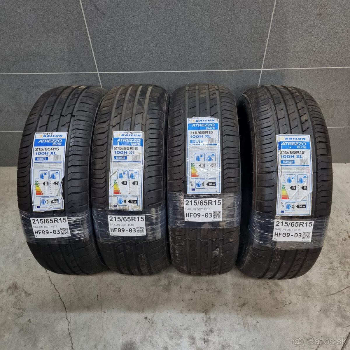 Letné pneumatiky 215/65 R15 SAILUN DOT4518