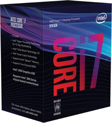 CPU Intel Core I7 8700 k