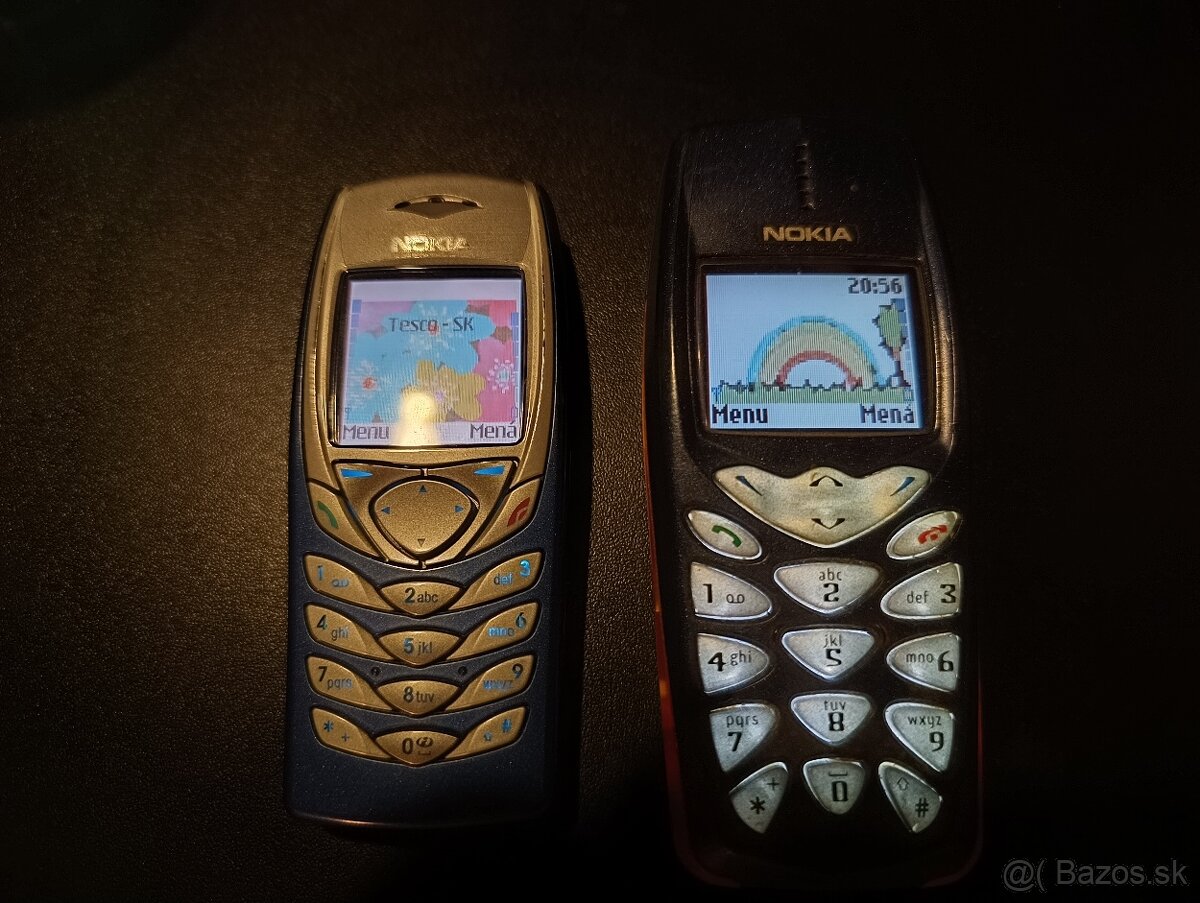 2x Nokia (6100 a 3510i 2. bat. ZADARMO)+adaptér