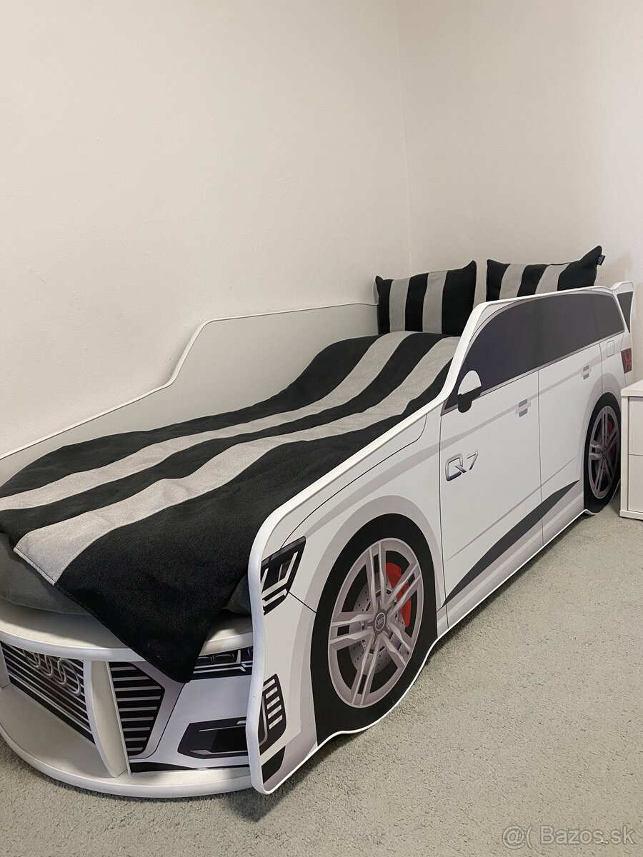 Detská auto posteľ Audi Q7