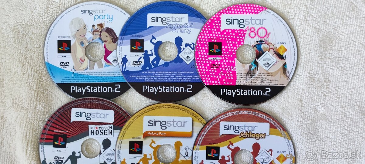 Singstar pre ps2 a ps3