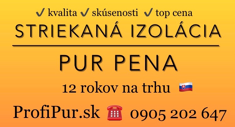 Striekaná izolácia -ProfiPur.sk.Pur pena.