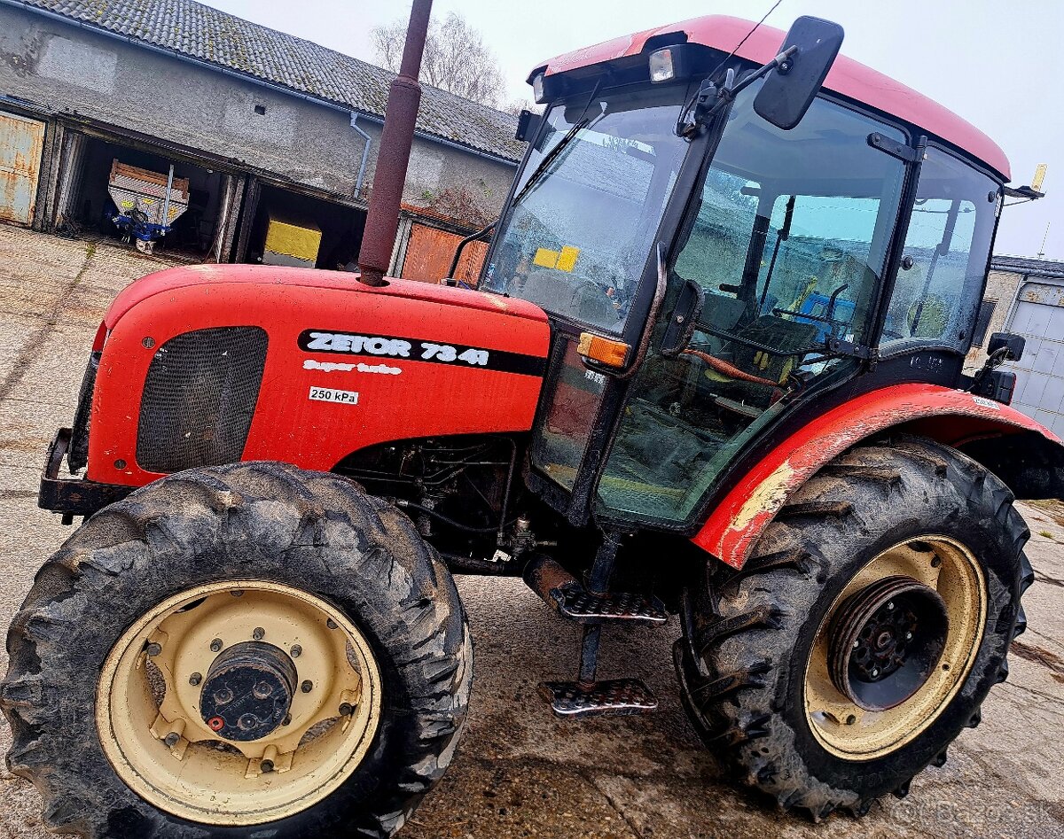 PREDAM TRAKTOR ZETOR 7341TURBO +TP A SPZ