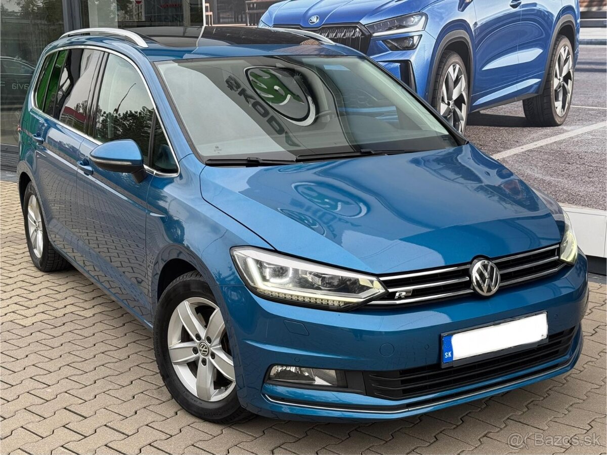 Volkswagen Touran 2.0TDI DSG Highline 2016 Full vybava