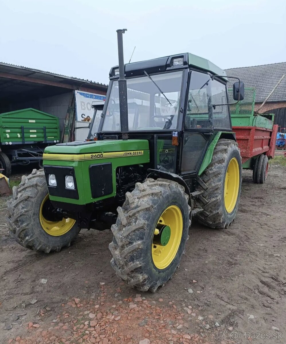 John Deere 2400 - Zetor 7340 turbo