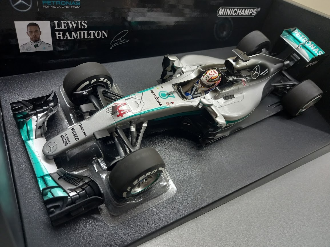 F1 MERCEDES W07 GP AUSTRÁLIE 2016 HAMILTON MINICHAMPS 1:18