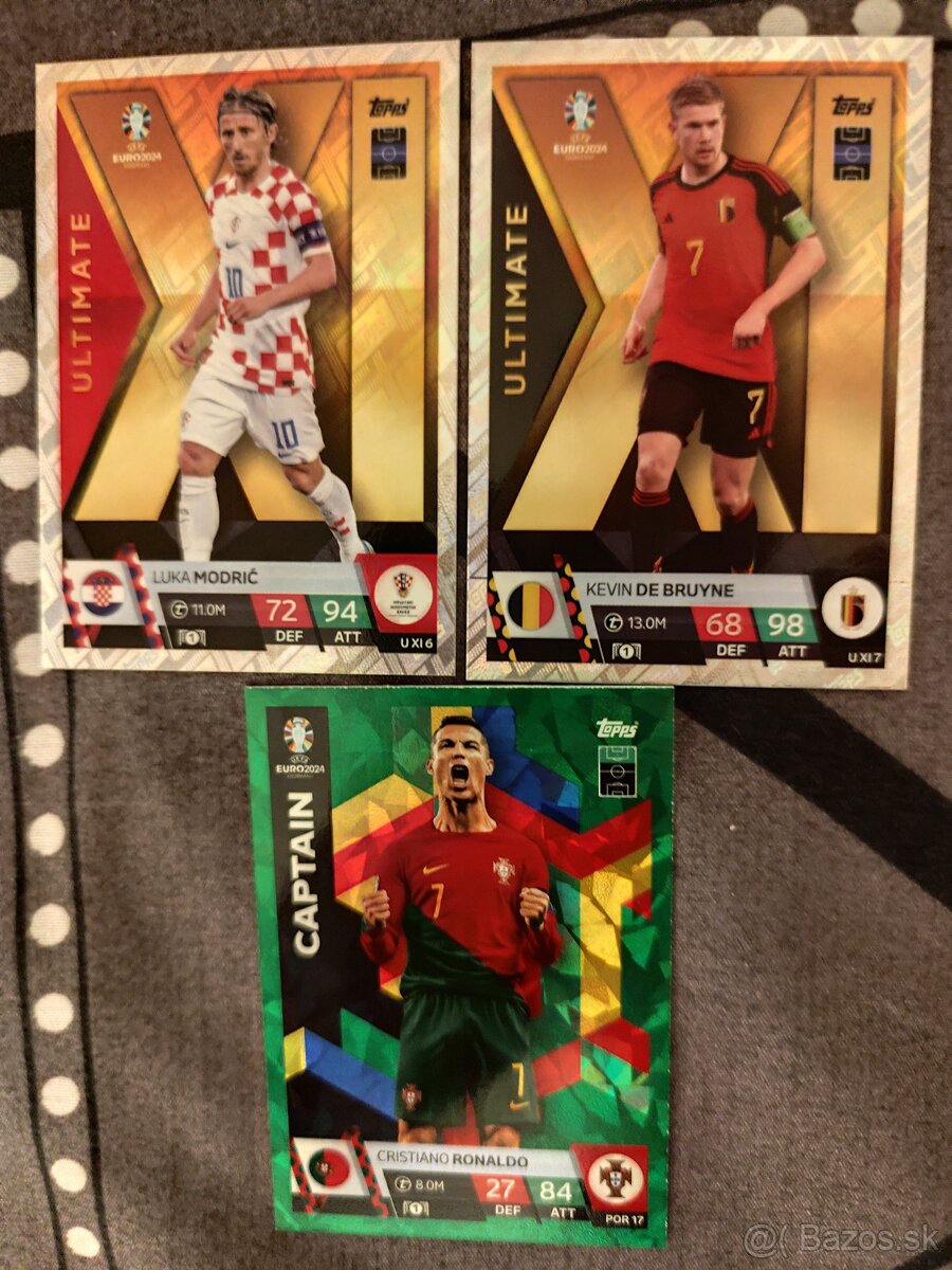 Euro 2024 kartičky Topps Match Attax