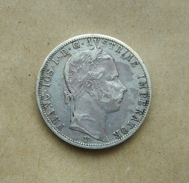 Predám 1 florin / zlatník 1858 V František Jozef I.