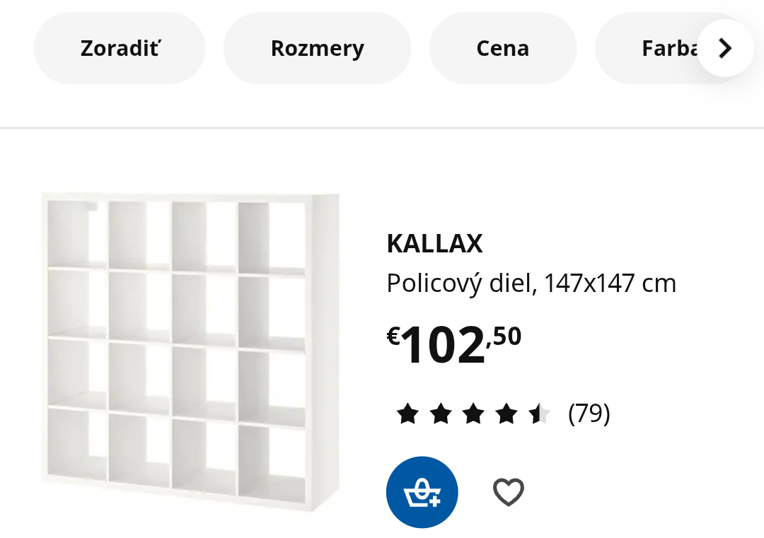 Kalax 4x4 plus 2 dvierka