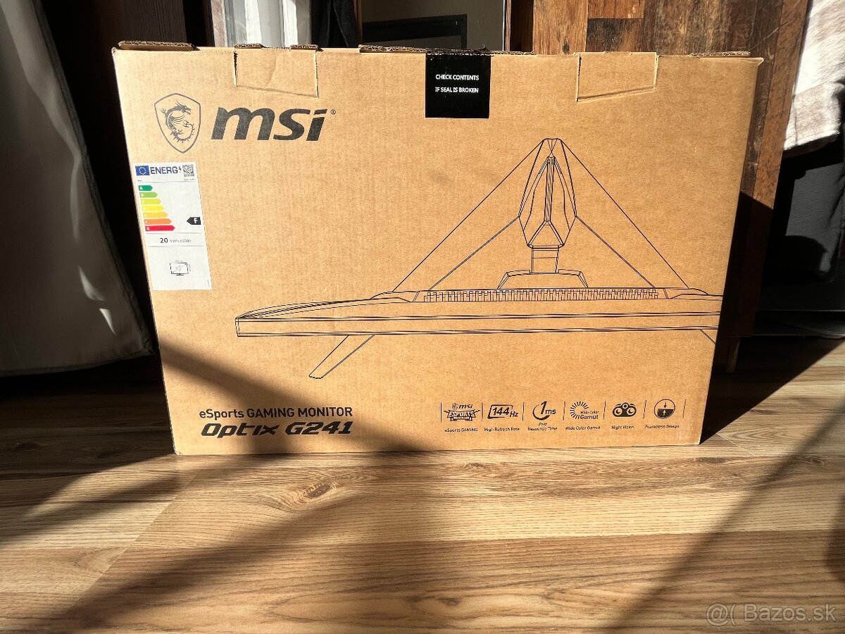 Msi g241 optix herny monitor 24