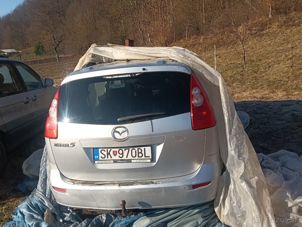 Rozpredám Mazda 5 na náhradné diely