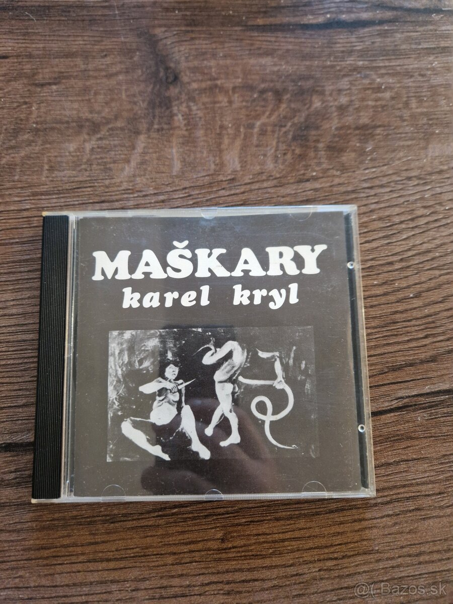 Cd Karel Kryl - Maškary Bonton 1991