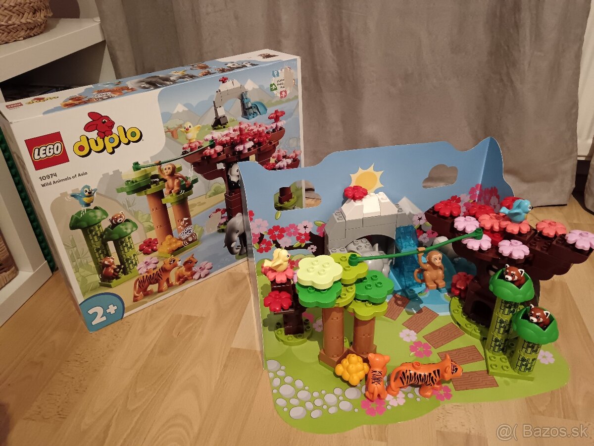 LEGO DUPLO 10974 Divoké zvieratá Ázie + orig. krabica