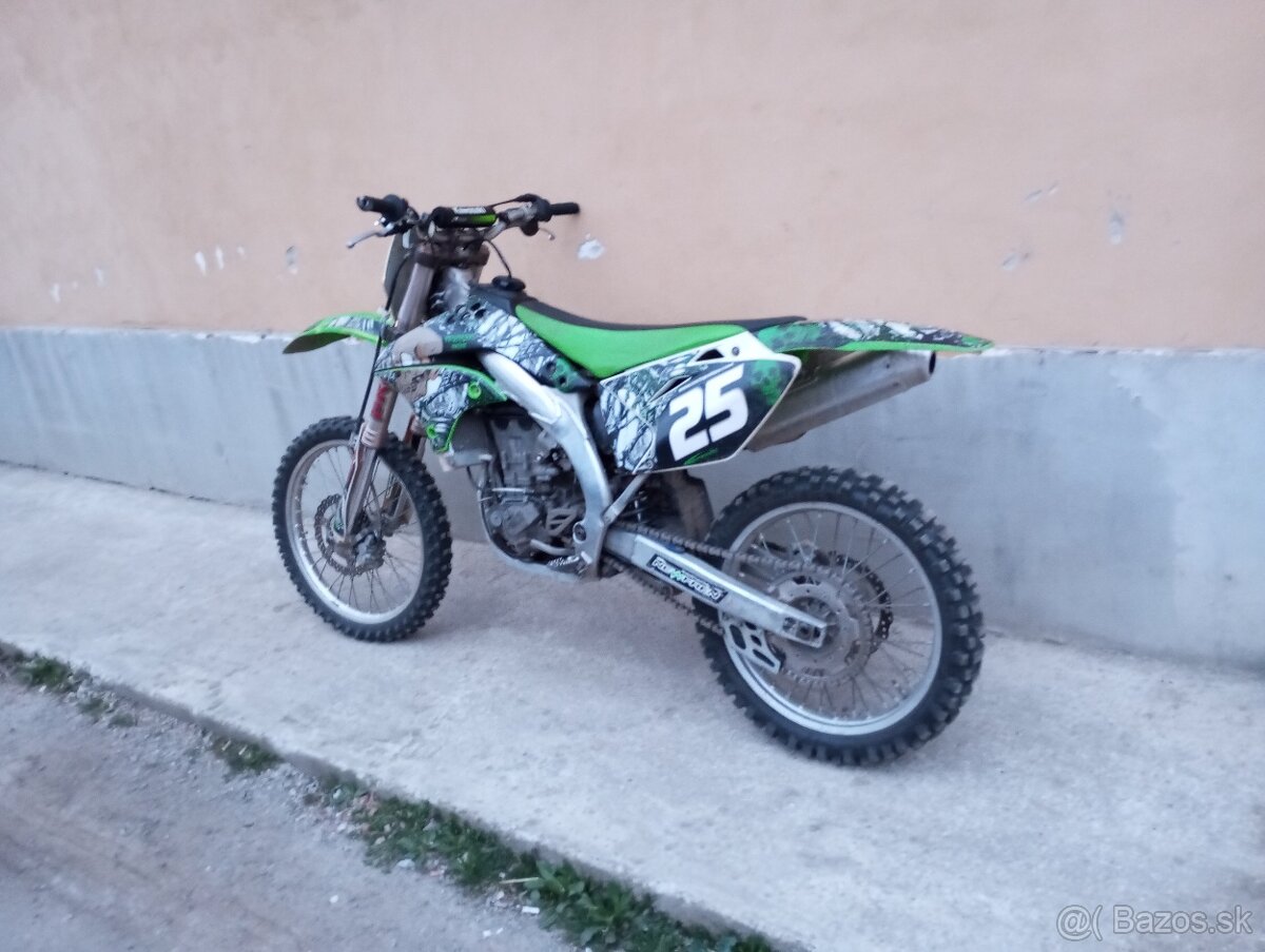 Predám Kawasaki kxf 450 2006 štvor rýchlostná