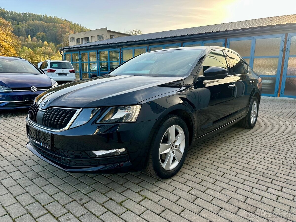 Škoda OCTAVIA 1.6 TDi 85kw LED SENZORY KLIMA JEN 136TKM