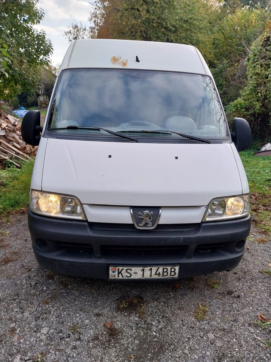 Predam dodávku peugeot boxer