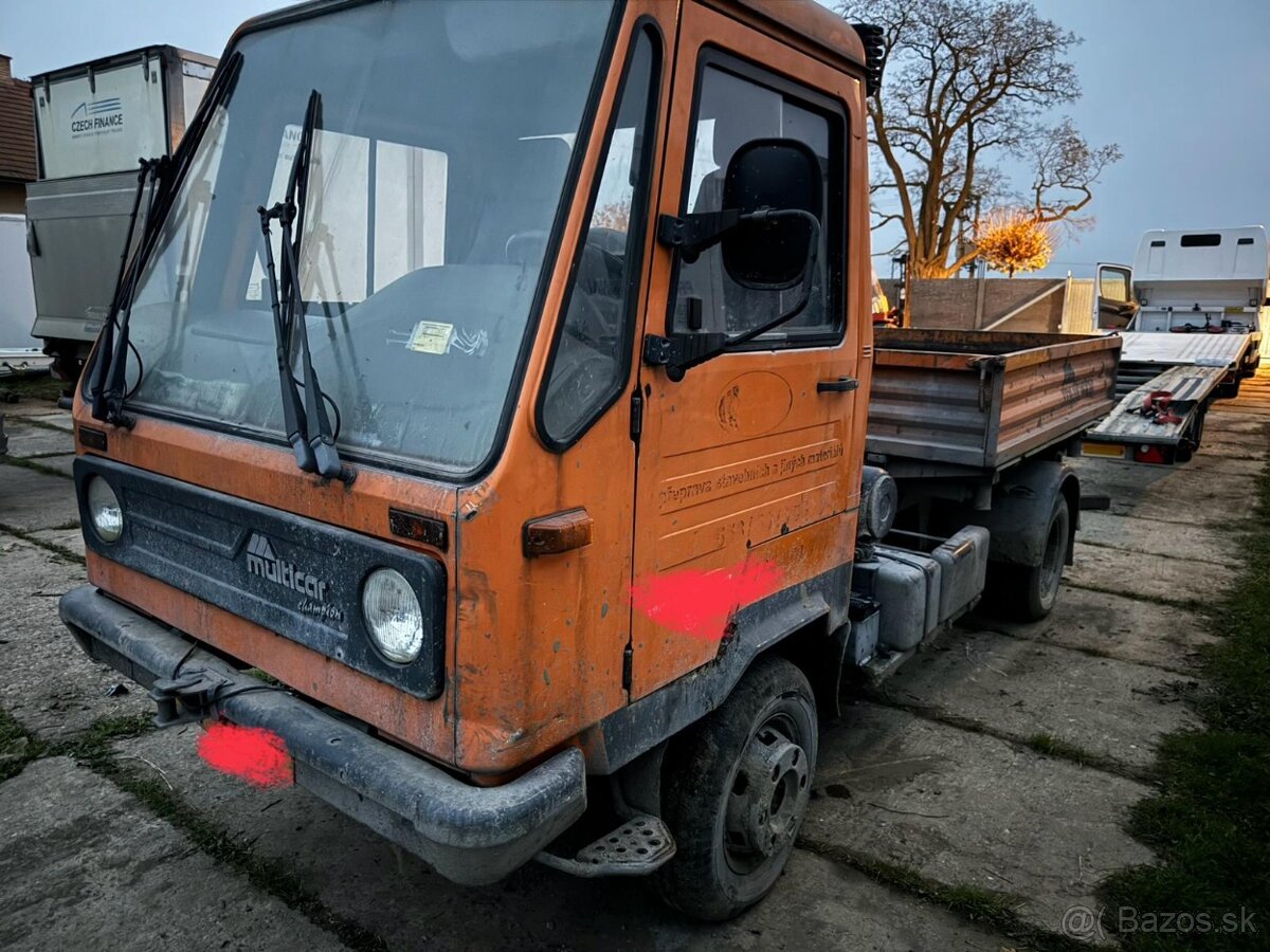 Multicar M26L 4x4, motor 2.8, 78kw nepojizdne